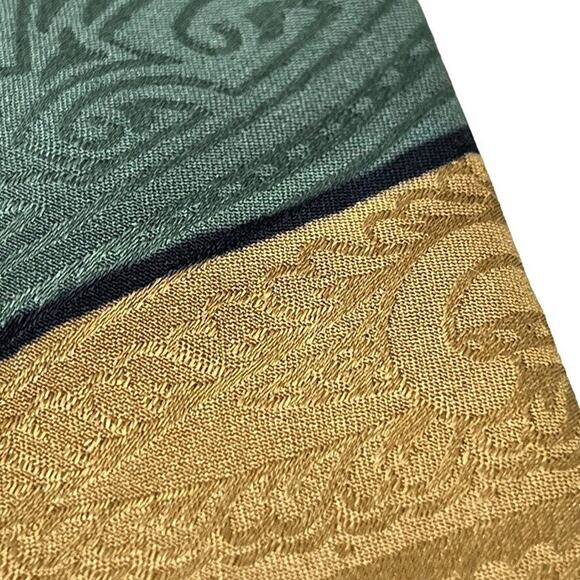 Robert Daskal Hand Painted Baseball Player 100% Silk Mens Necktie Tie Paisley - Picture 13 of 16